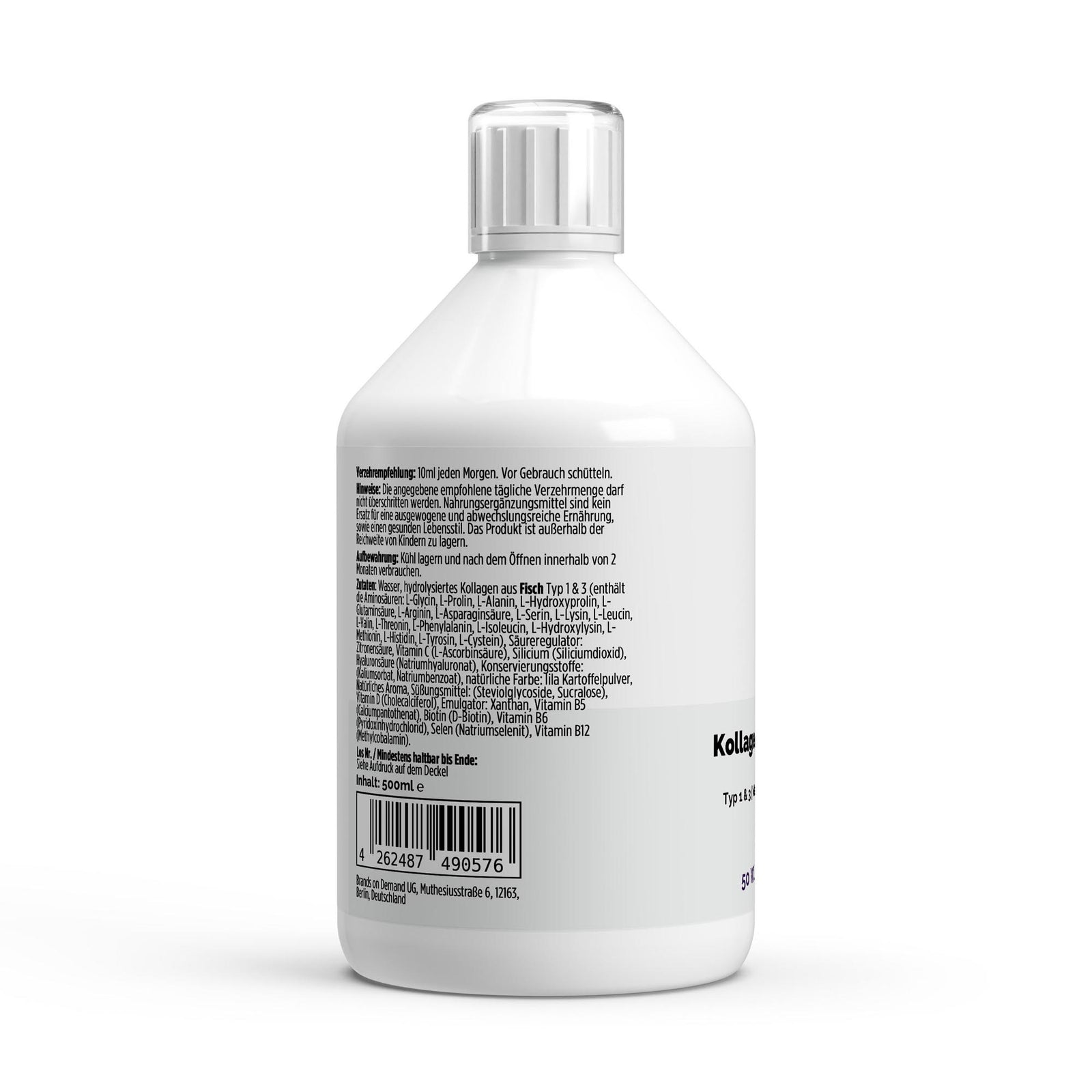 Collagen Marine Plus (1500 DA) + - 50 Shots - Wild Berry - 500 ml