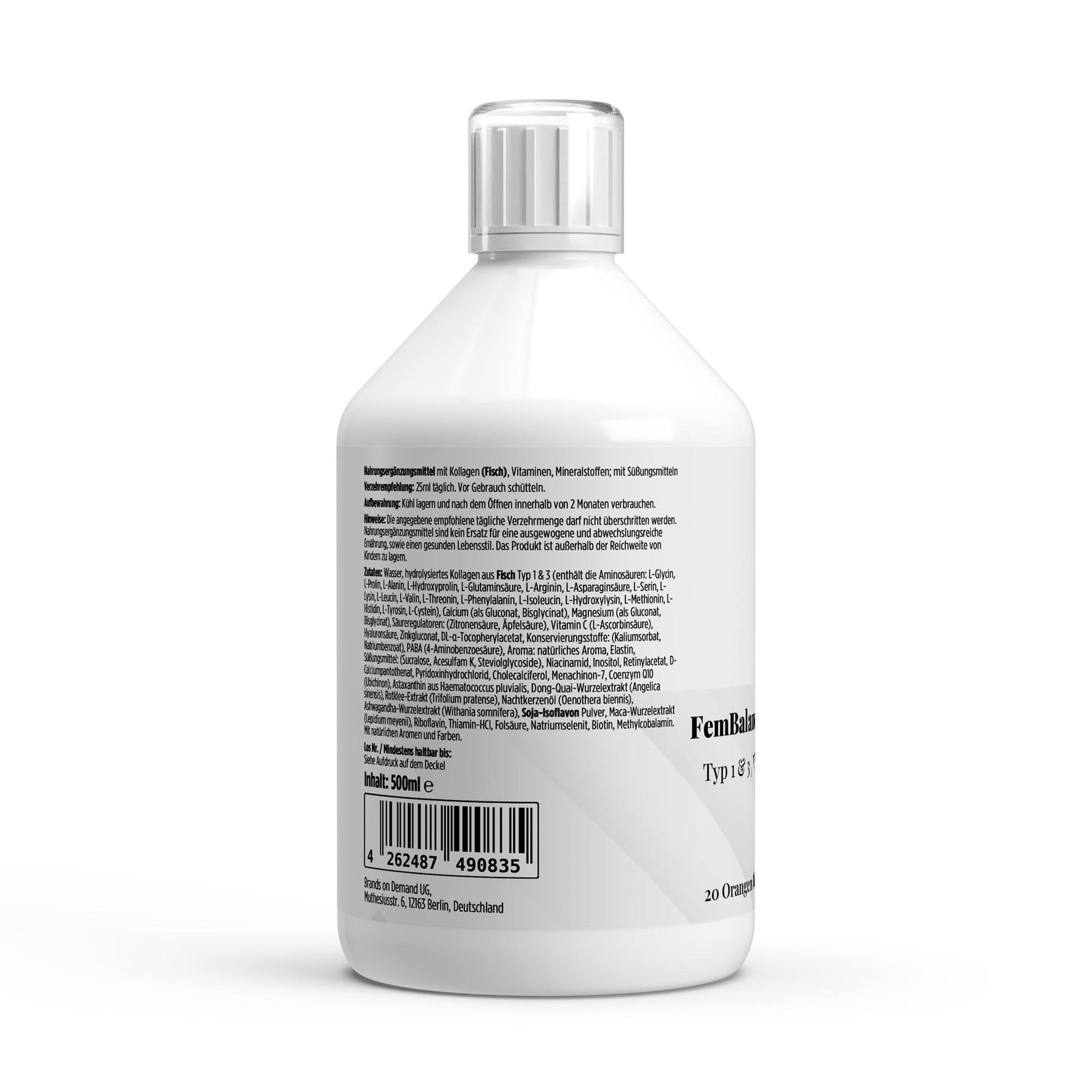 FemBalance Shots Plus+ - 500ml
