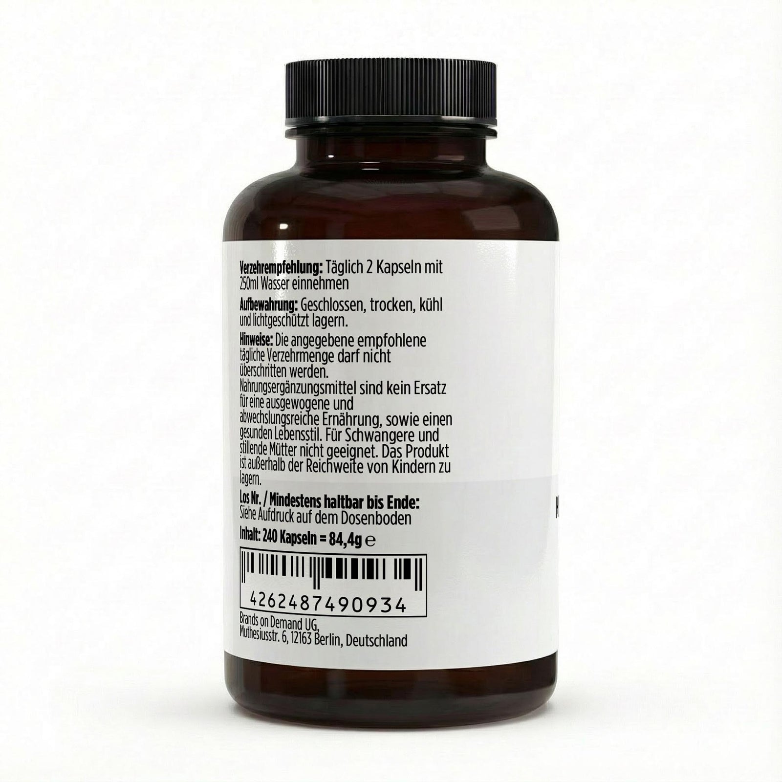 Chaste tree - 240 vegan capsules