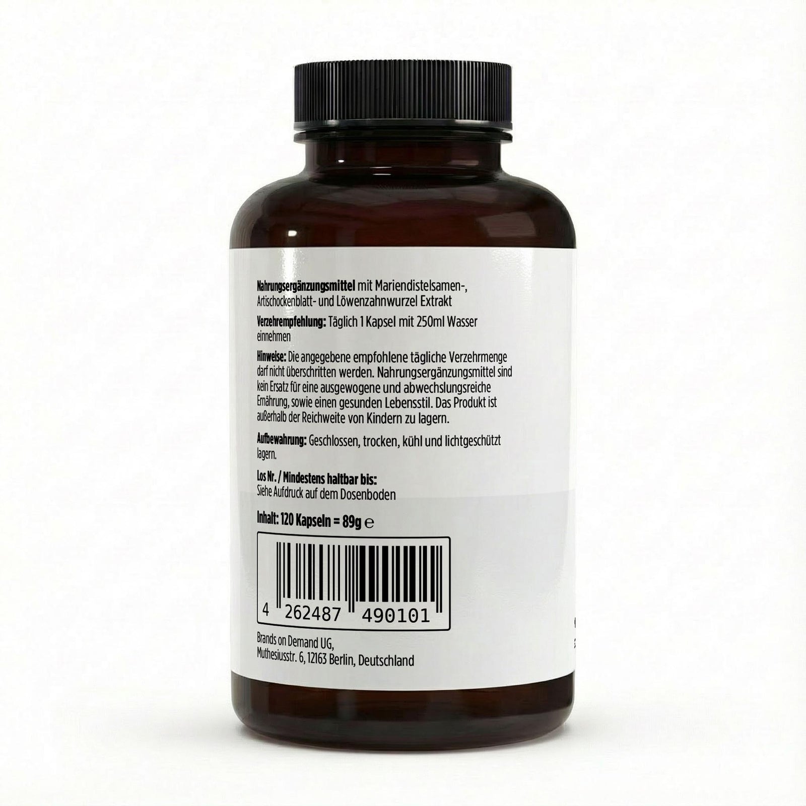 Milk Thistle Artichoke Dandelion Complex - 120 Capsules