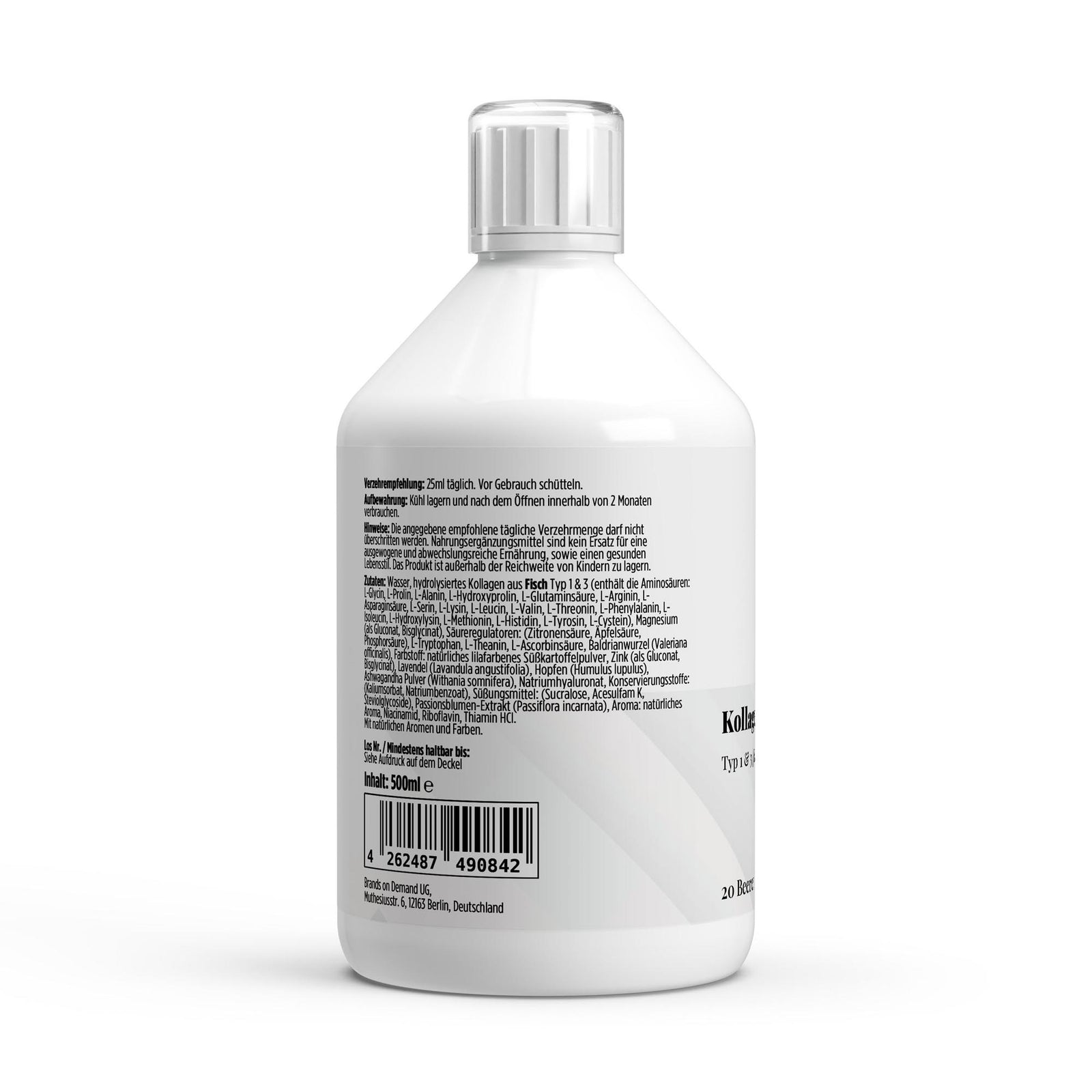 Collagen Night Plus+ (1500 DA) Shots - 500ml