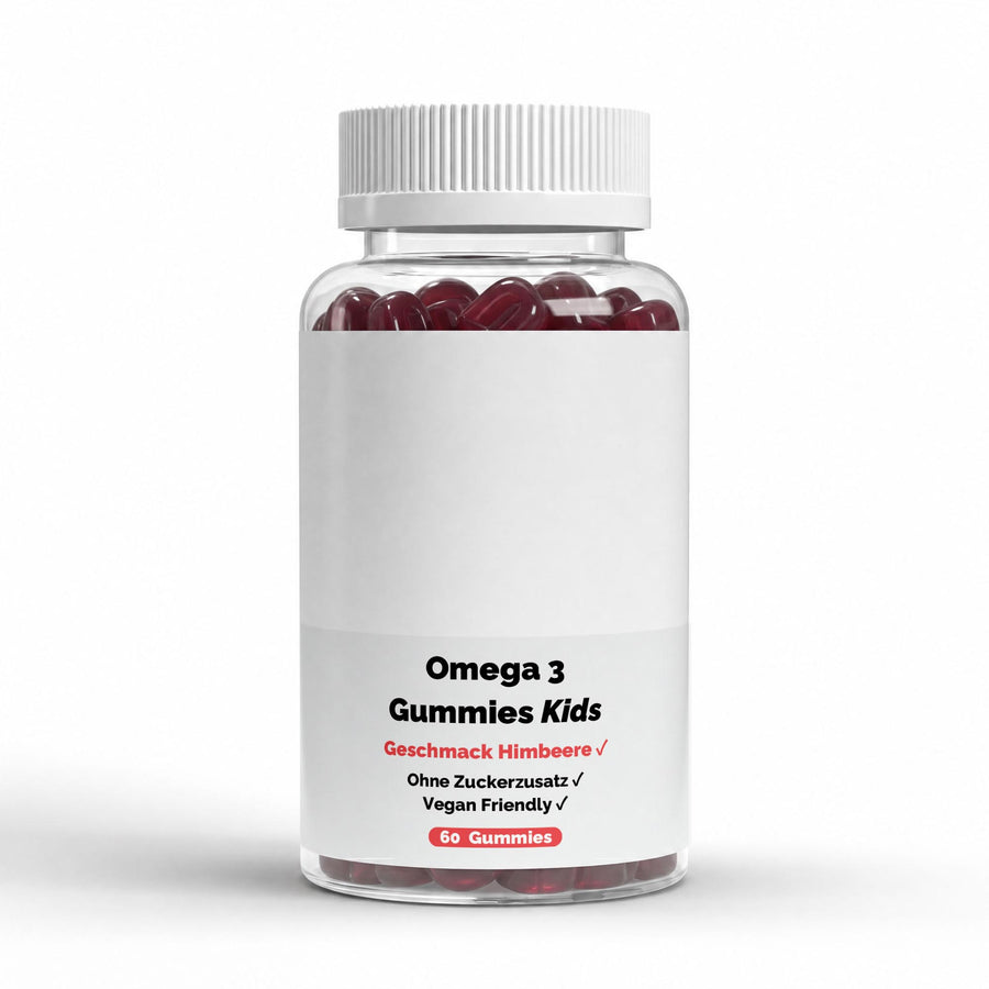 Omega 3 Gummies Kids - Raspberry - 60 vegan Gummies