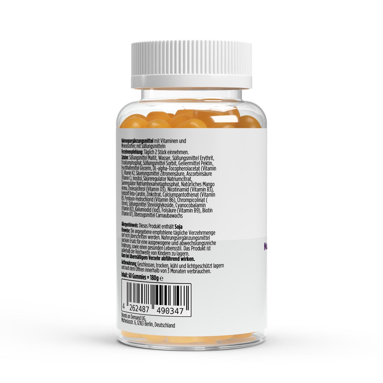 Multivitamin + Mineral Gummies - 60 pcs.