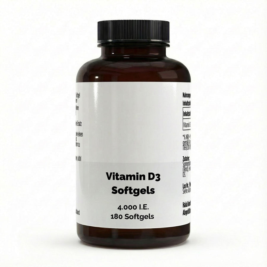 Vitamin D3 4,000 IU - 180 Softgels