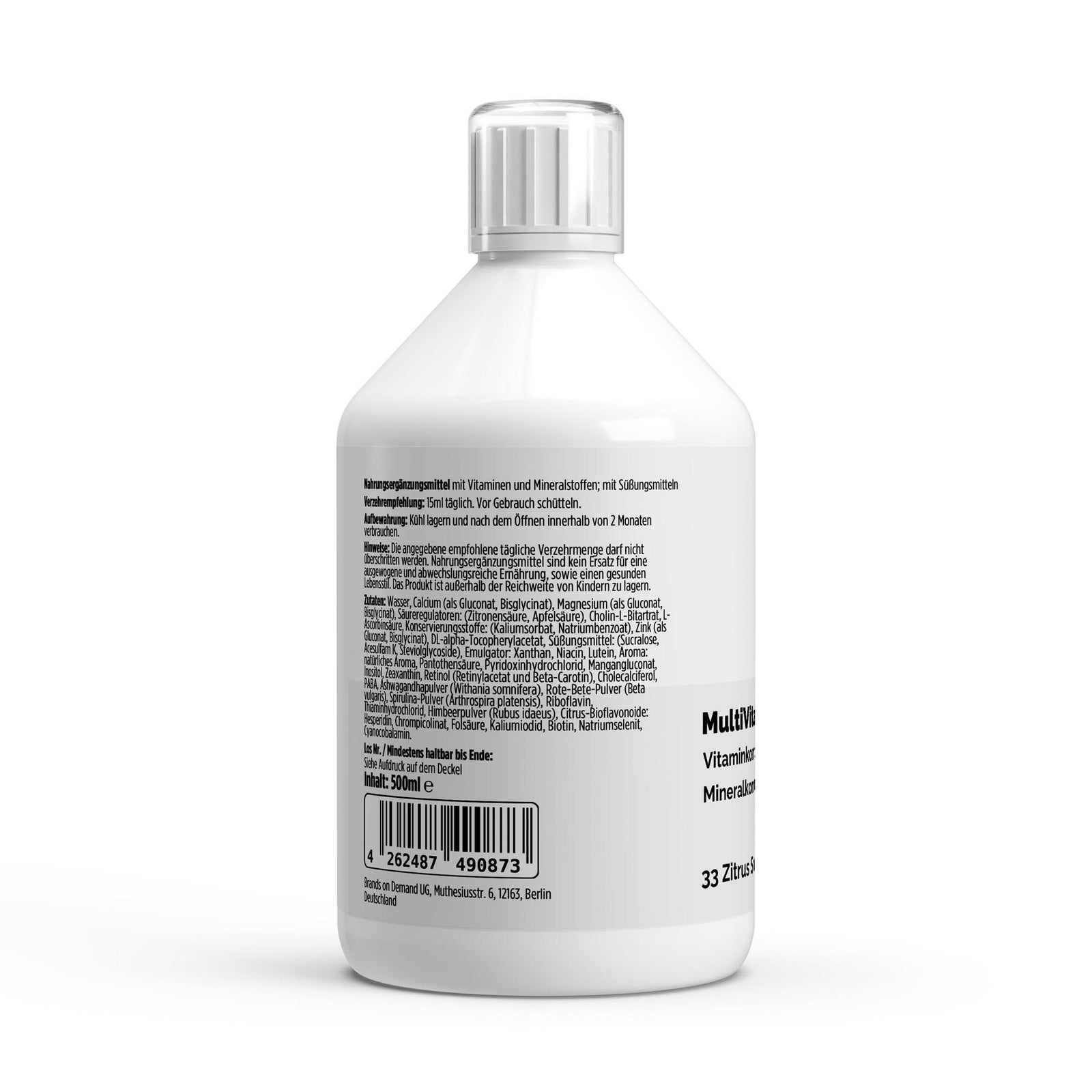 Multivitamin Basic Shots Plus+ - 500ml