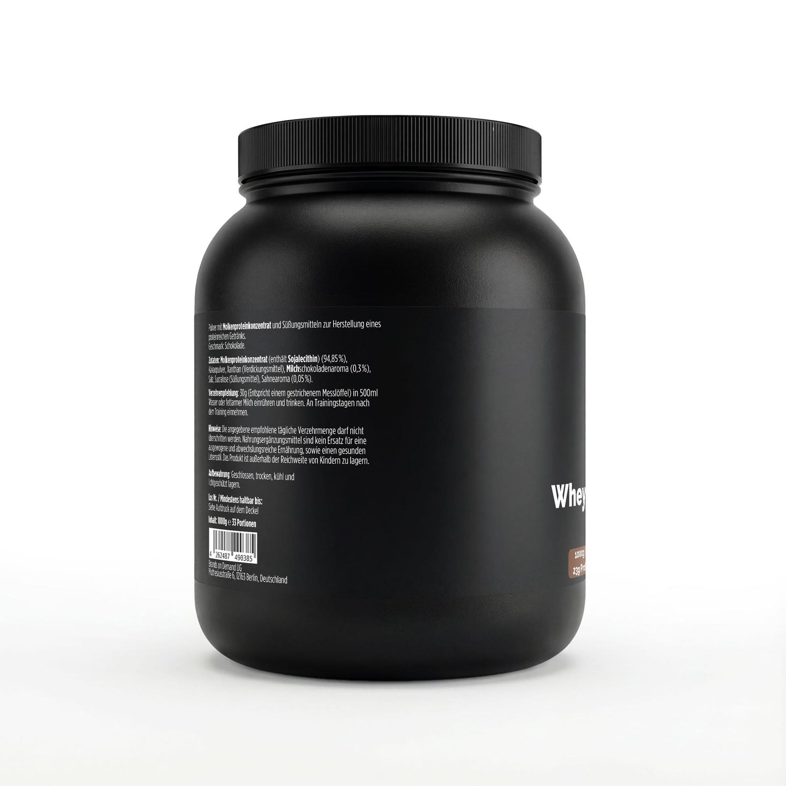 Premium Whey Protein Chocolate - 1,000g