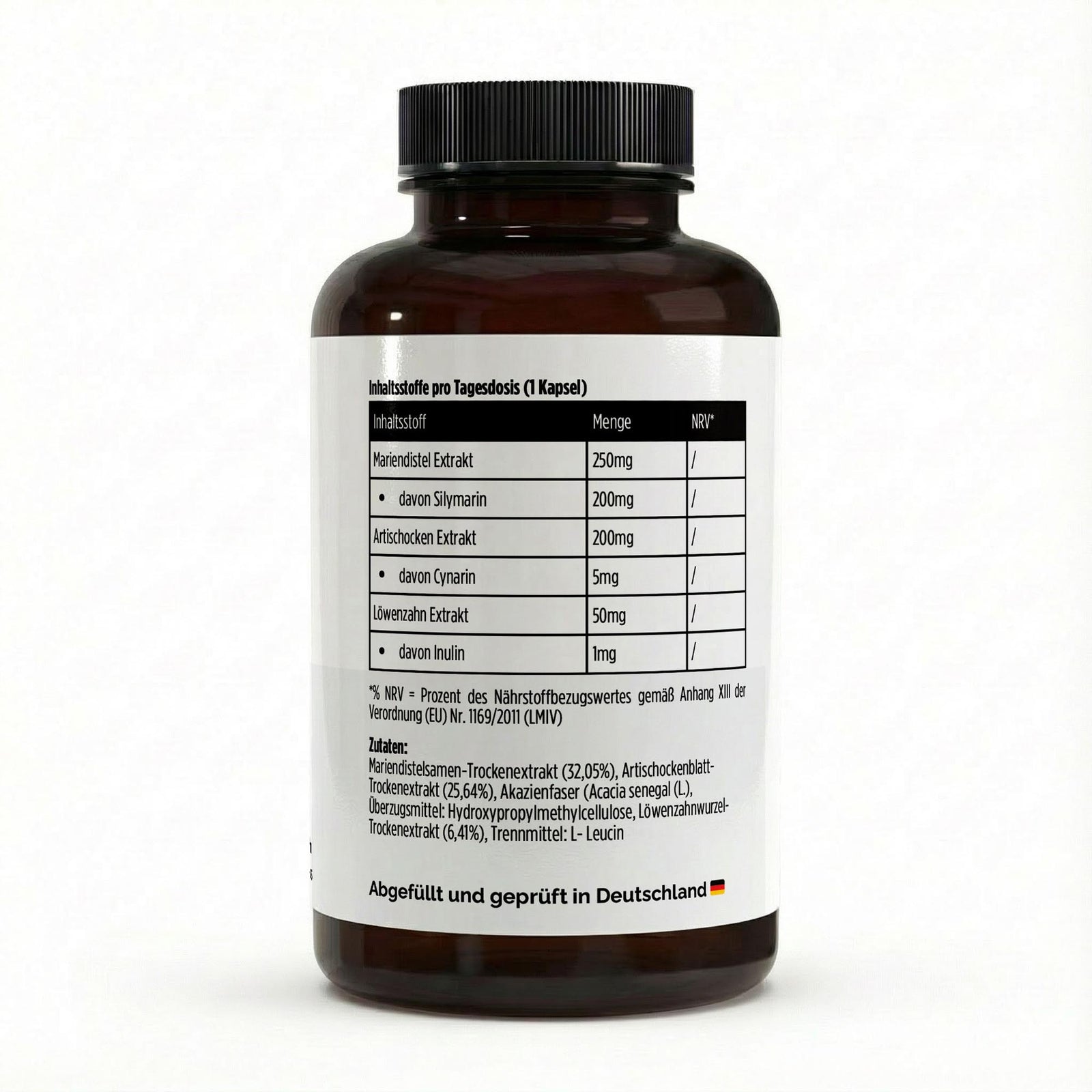 Milk Thistle Artichoke Dandelion Complex - 120 Capsules