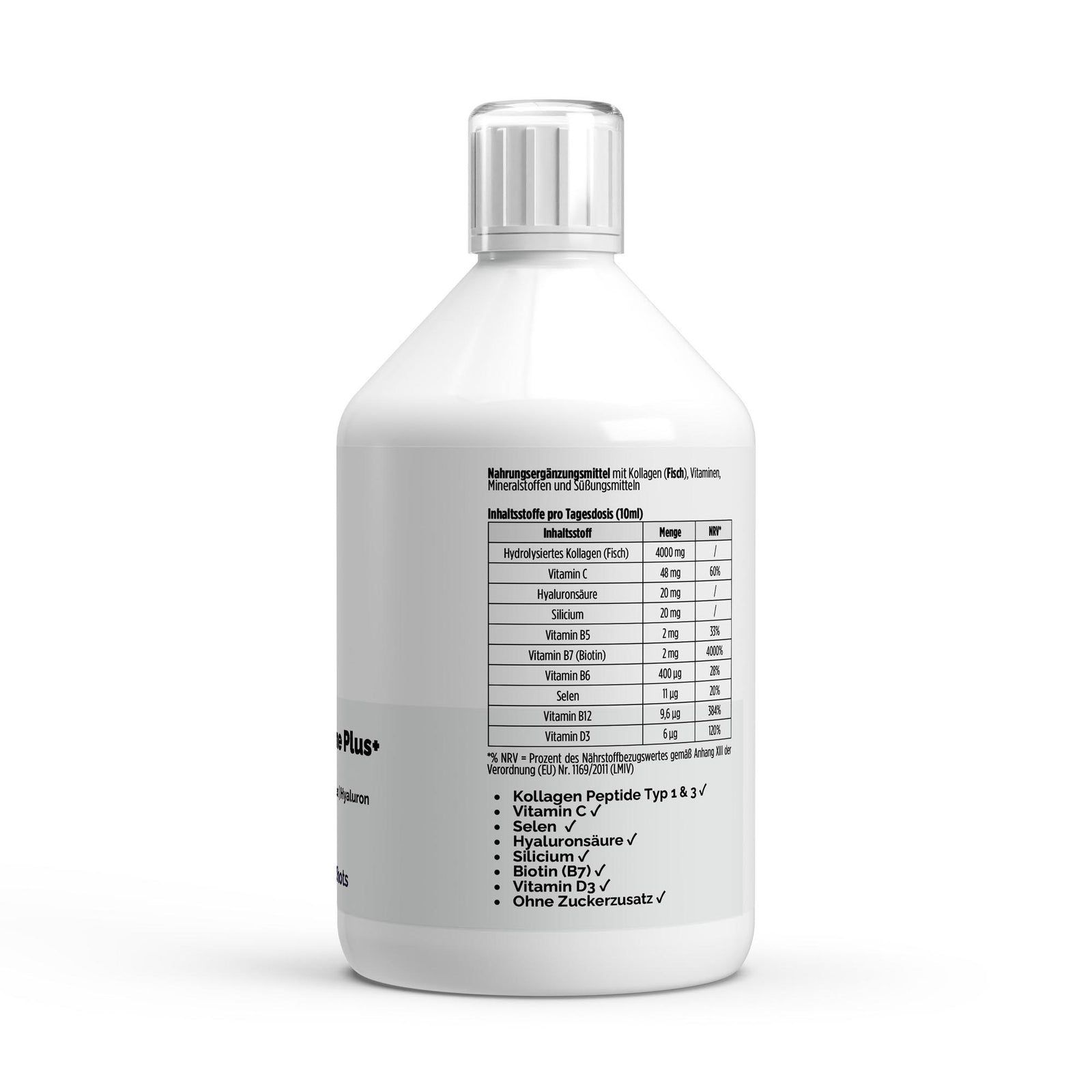 Collagen Marine Plus (1500 DA) + - 50 Shots - Wild Berry - 500 ml
