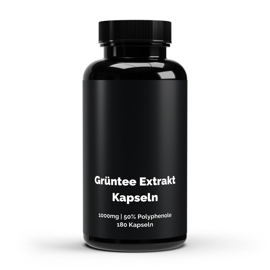 Green Tea Extract 1000 mg + Zinc/C/Piperine - 180 Vegan Capsules