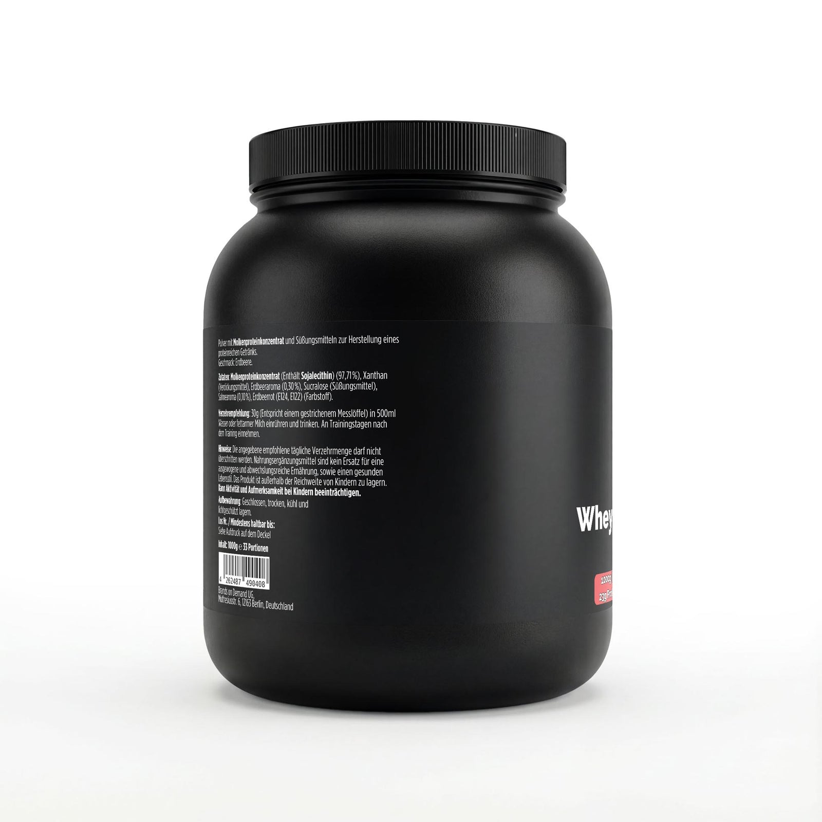 Premium Whey Protein Strawberry - 1,000g