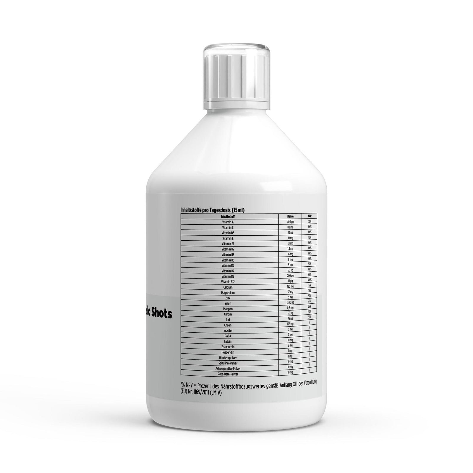 Multivitamin Basic Shots Plus+ - 500ml