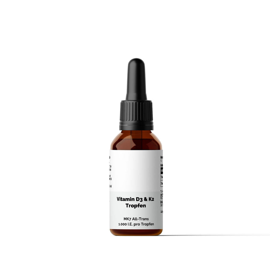 Vitamin D3 + K2 - 1.700 Tropfen (1.000 I.E.) - 50ml