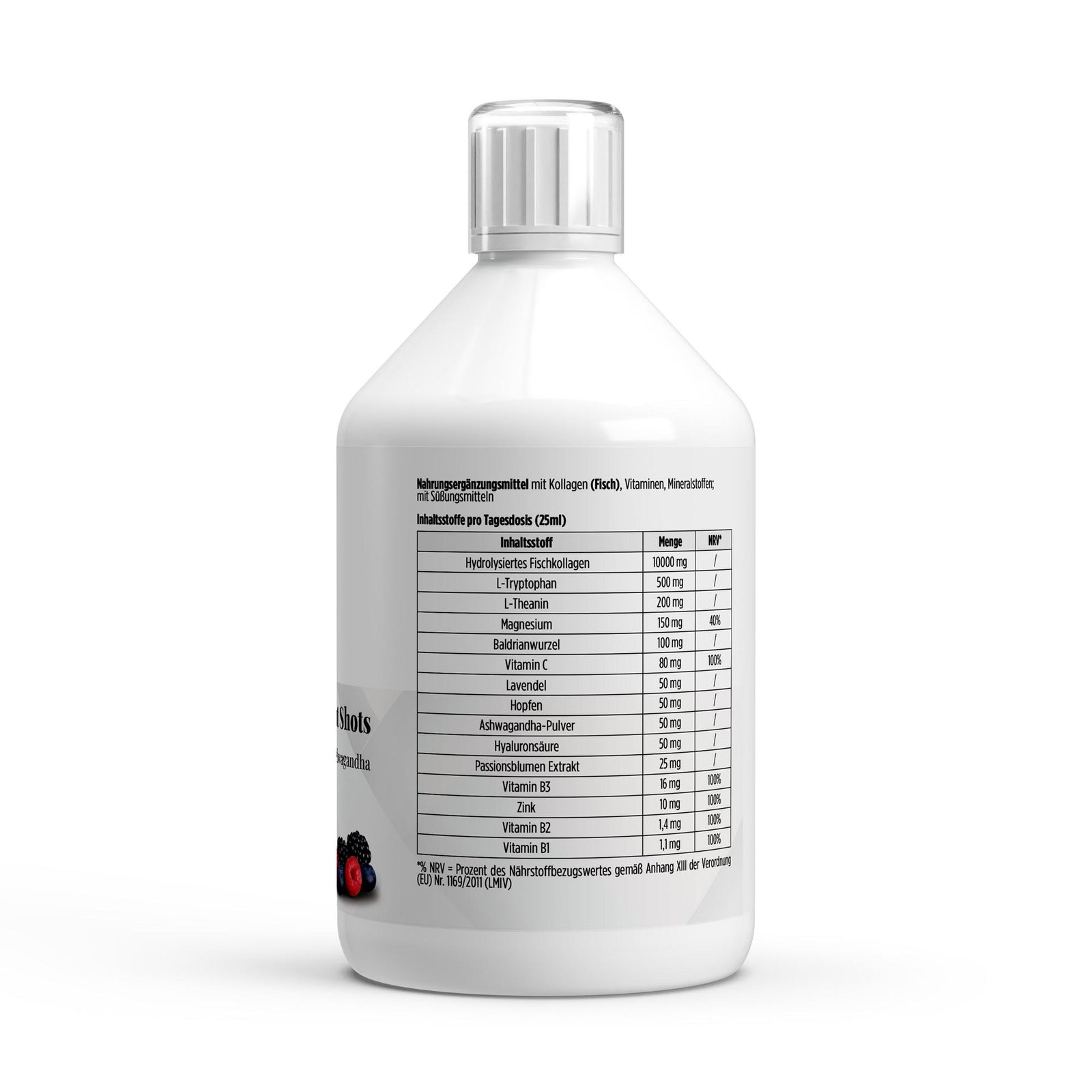 Collagen Night Plus+ (1500 DA) Shots - 500ml