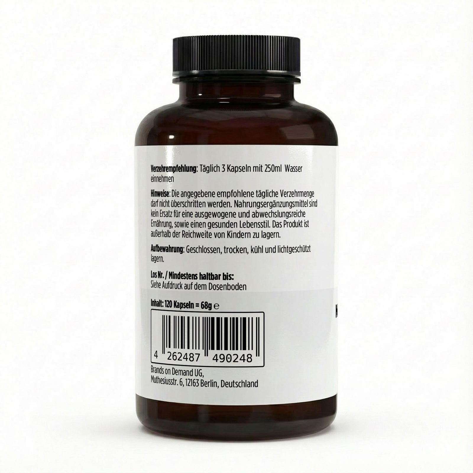 Marine Collagen Peptides (2000-5000 DA) - 120 Capsules