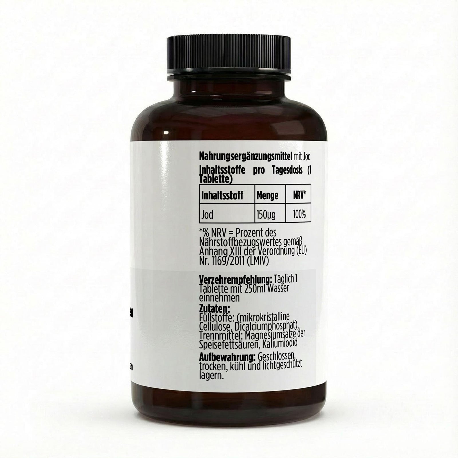 Iodine - 180 vegan tablets