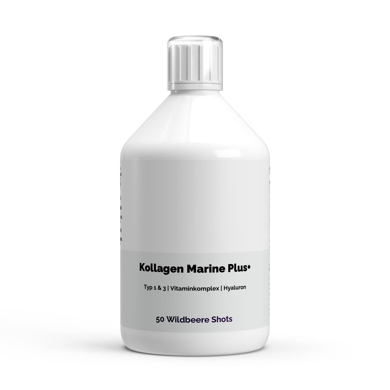 Collagen Marine Plus (1500 DA) + - 50 Shots - Wild Berry - 500 ml