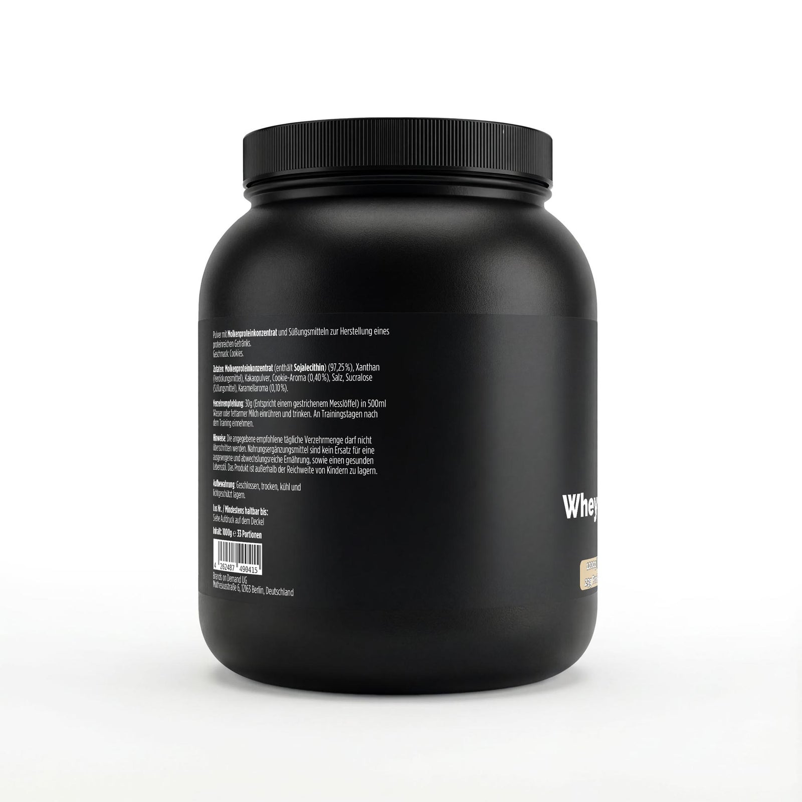 Premium Whey Protein Cookies - 1,000g