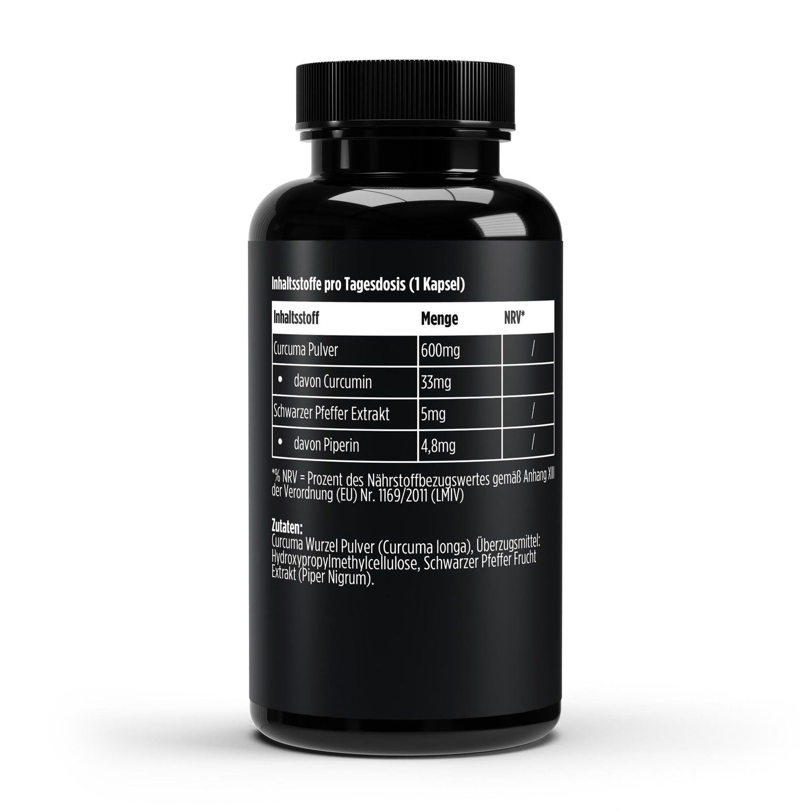 Curcuma + Piperin - 60 Kapseln